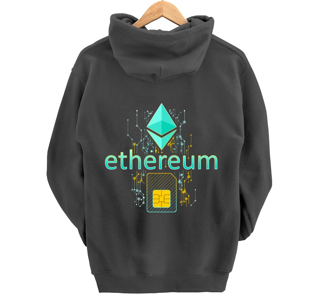 Ethereum Crypto Currency Ethereum Shirt ETH Digital Ethereum Pullover Hoodie