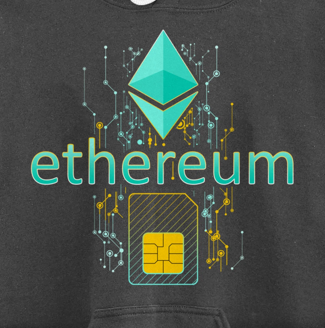 Ethereum Crypto Currency Ethereum Shirt ETH Digital Ethereum Pullover Hoodie