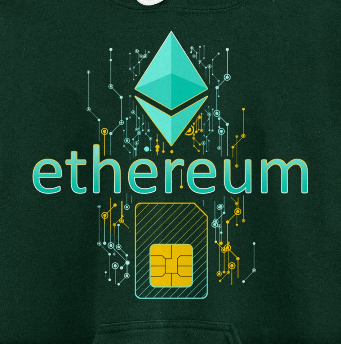 Ethereum Crypto Currency Ethereum Shirt ETH Digital Ethereum Pullover Hoodie