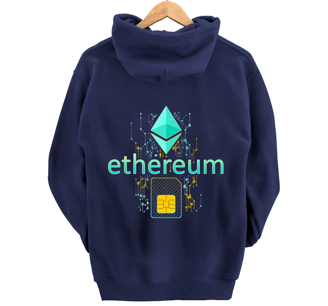 Ethereum Crypto Currency Ethereum Shirt ETH Digital Ethereum Pullover Hoodie
