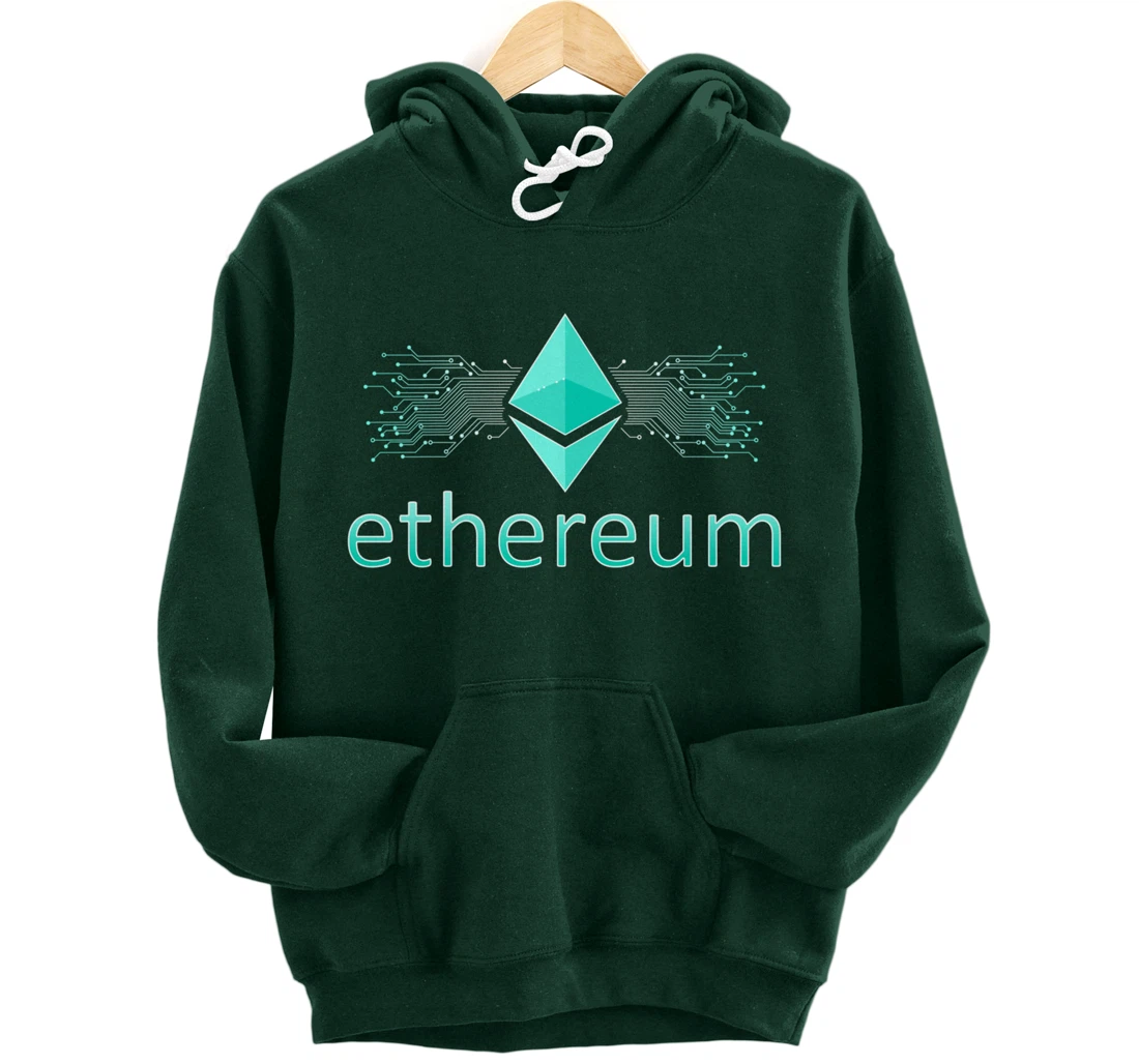 Crypto Shirt Ethereum Shirt Crypto Ethereum Gift Ethereum Pullover Hoodie