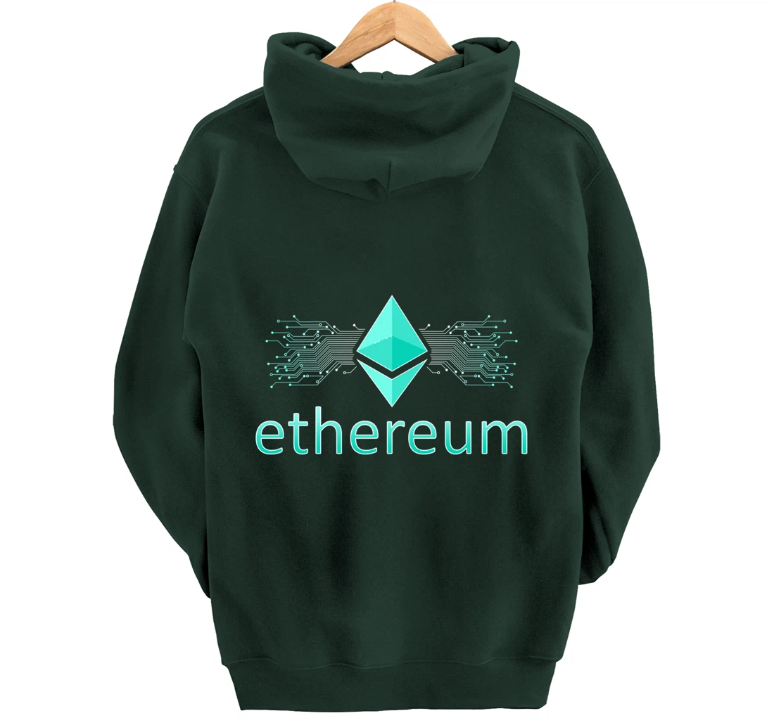 Crypto Shirt Ethereum Shirt Crypto Ethereum Gift Ethereum Pullover Hoodie