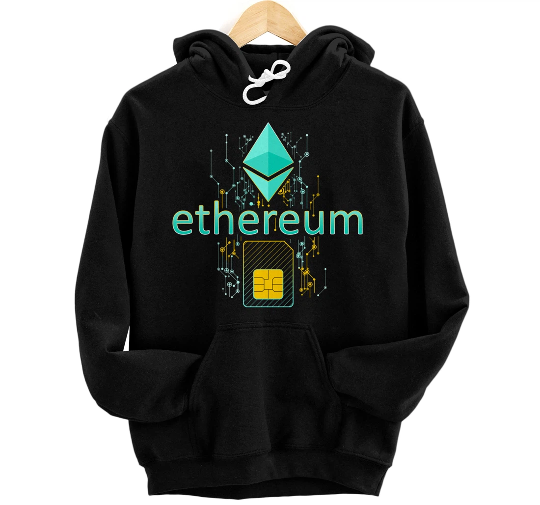 Ethereum Crypto Currency Ethereum Shirt ETH Digital Ethereum Pullover Hoodie