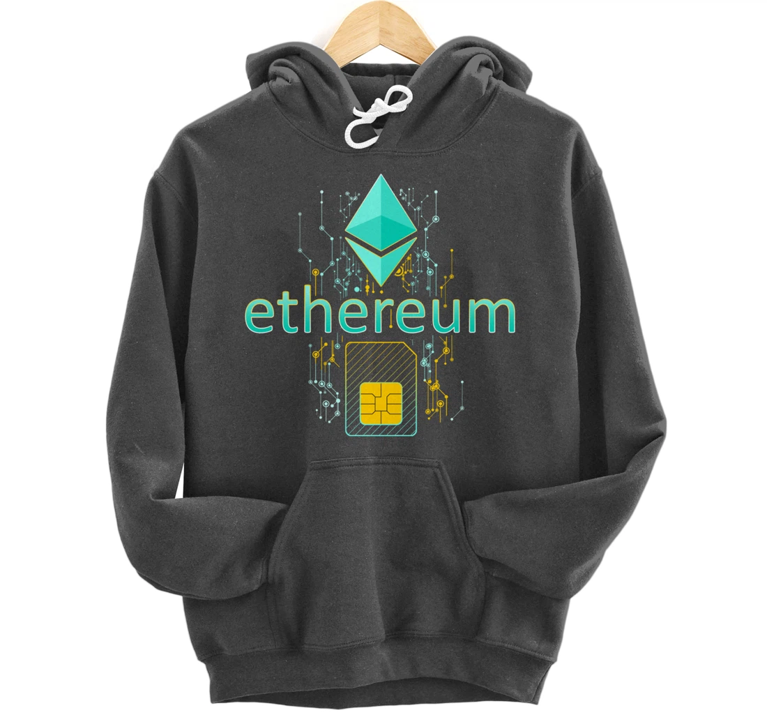 Ethereum Crypto Currency Ethereum Shirt ETH Digital Ethereum Pullover Hoodie