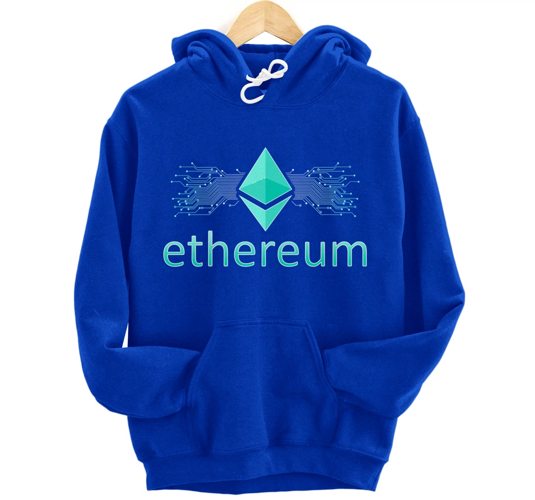Crypto Shirt Ethereum Shirt Crypto Ethereum Gift Ethereum Pullover Hoodie