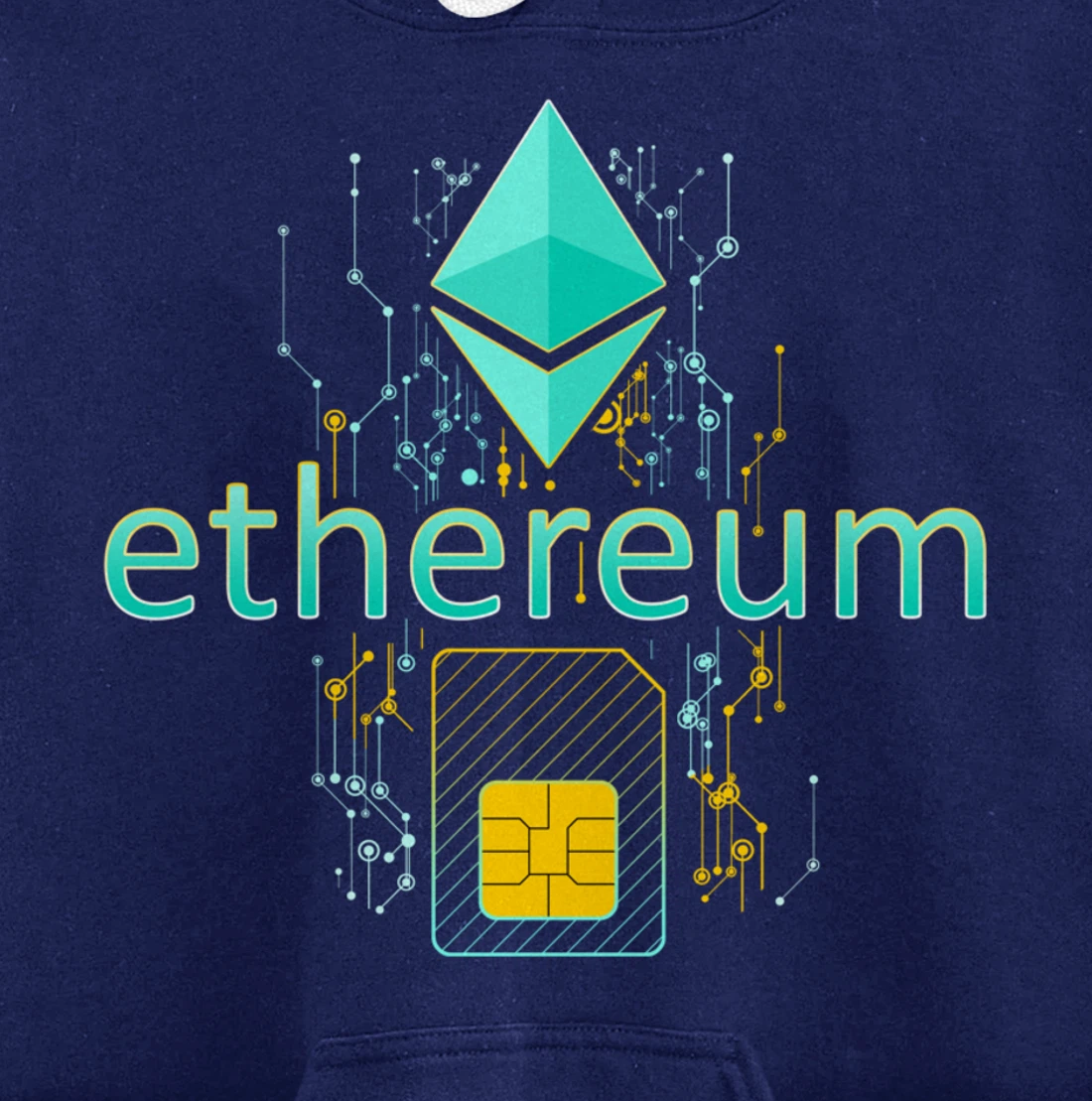 Ethereum Crypto Currency Ethereum Shirt ETH Digital Ethereum Pullover Hoodie