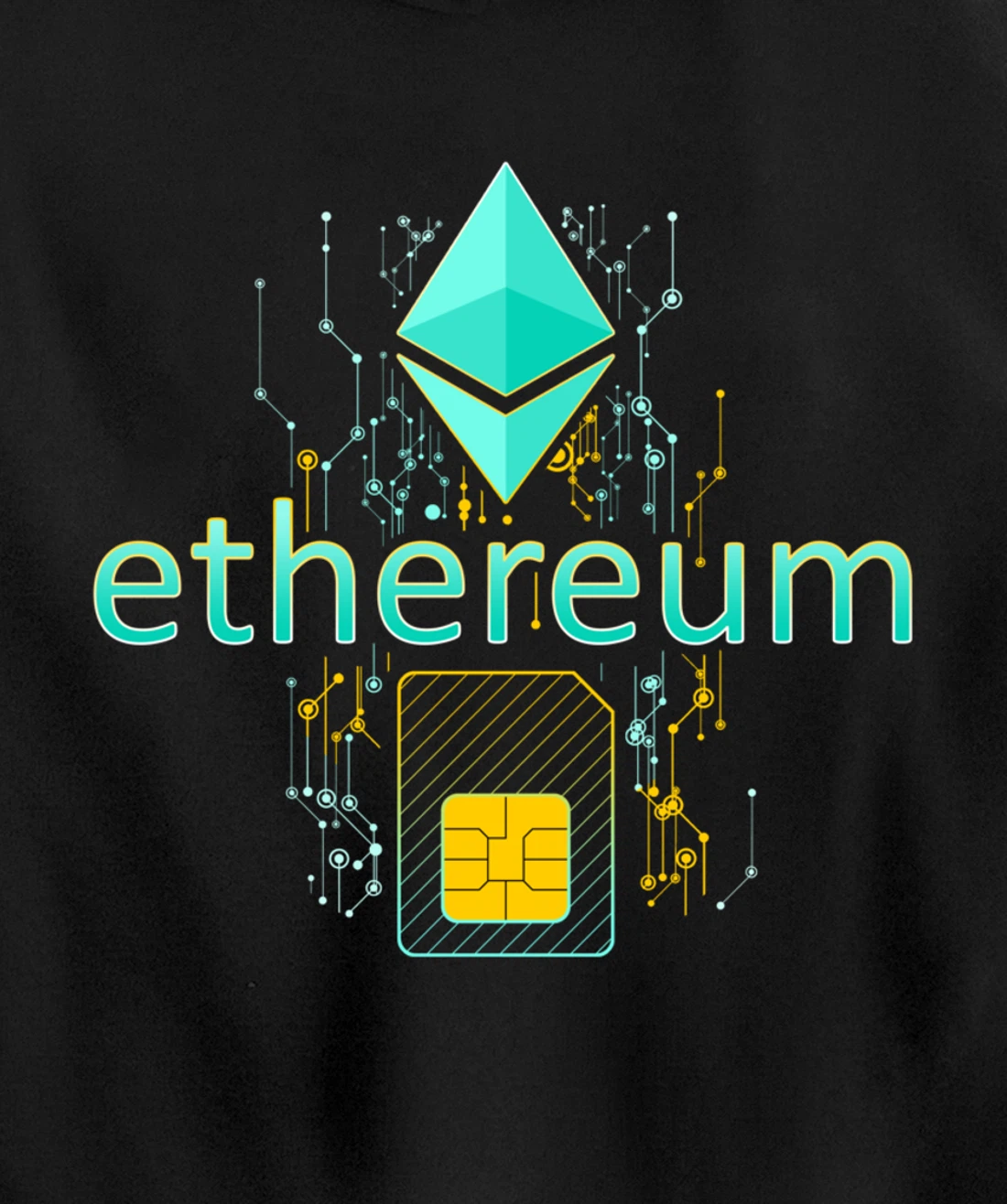 Ethereum Crypto Currency Ethereum Shirt ETH Digital Ethereum Pullover Hoodie