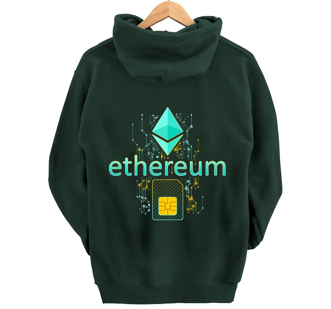 Ethereum Crypto Currency Ethereum Shirt ETH Digital Ethereum Pullover Hoodie