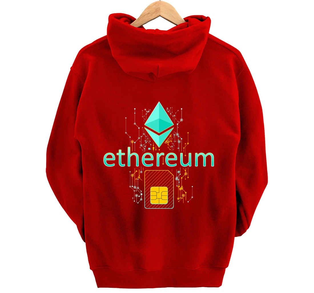 Ethereum Crypto Currency Ethereum Shirt ETH Digital Ethereum Pullover Hoodie