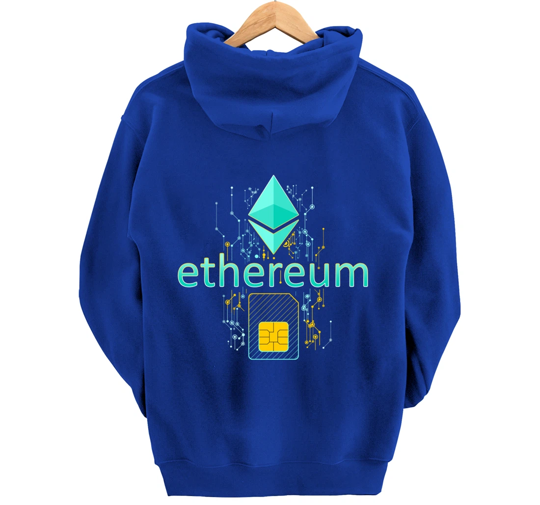 Ethereum Crypto Currency Ethereum Shirt ETH Digital Ethereum Pullover Hoodie