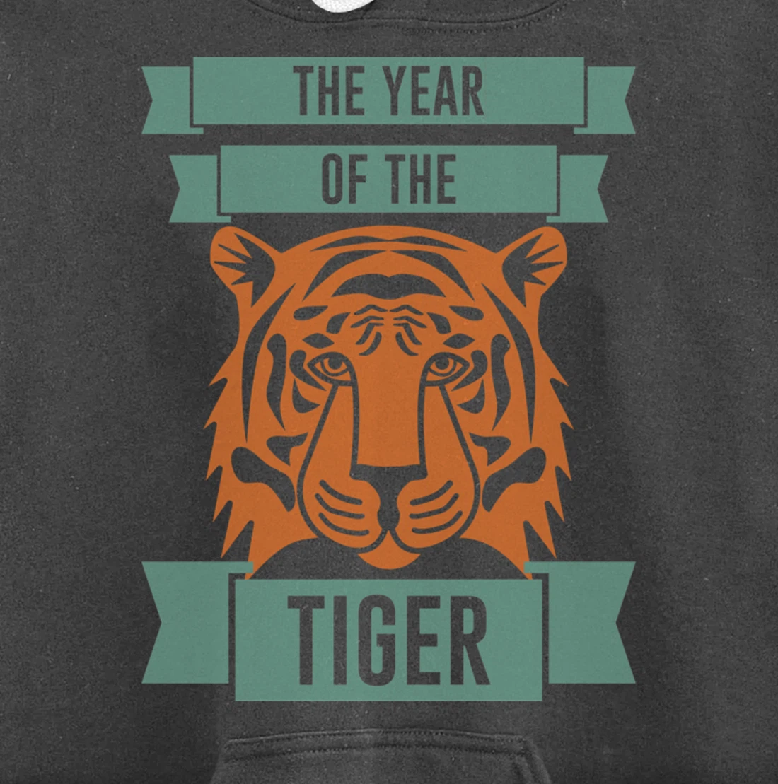 The Year Of The Tiger - Chinese Zodiac & Celebrate New Year Pullover Hoodie