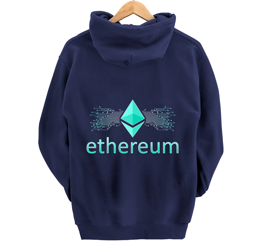 Crypto Shirt Ethereum Shirt Crypto Ethereum Gift Ethereum Pullover Hoodie