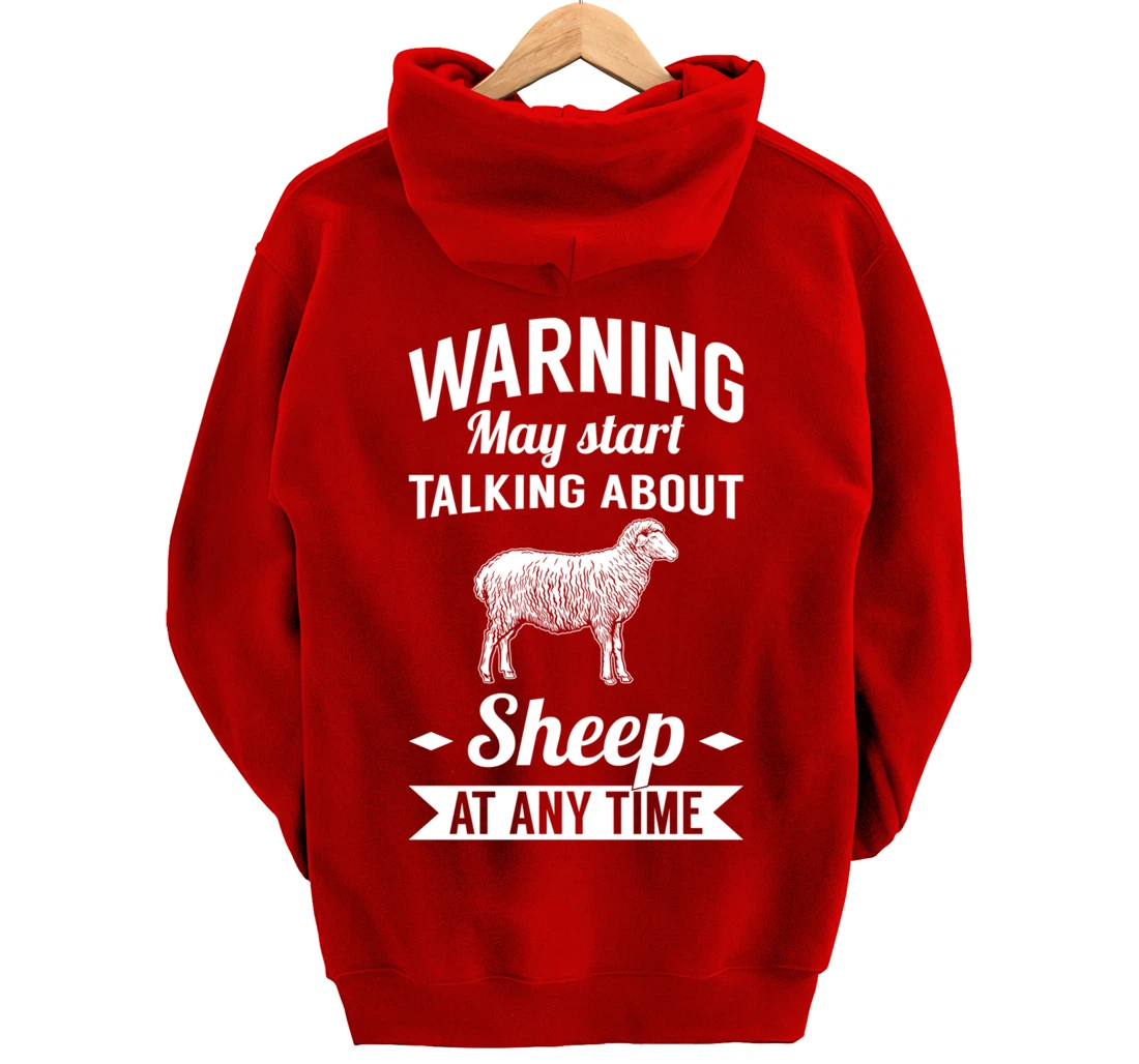 Farm Animals May Start Talking About Sheep Pullover Hoodie