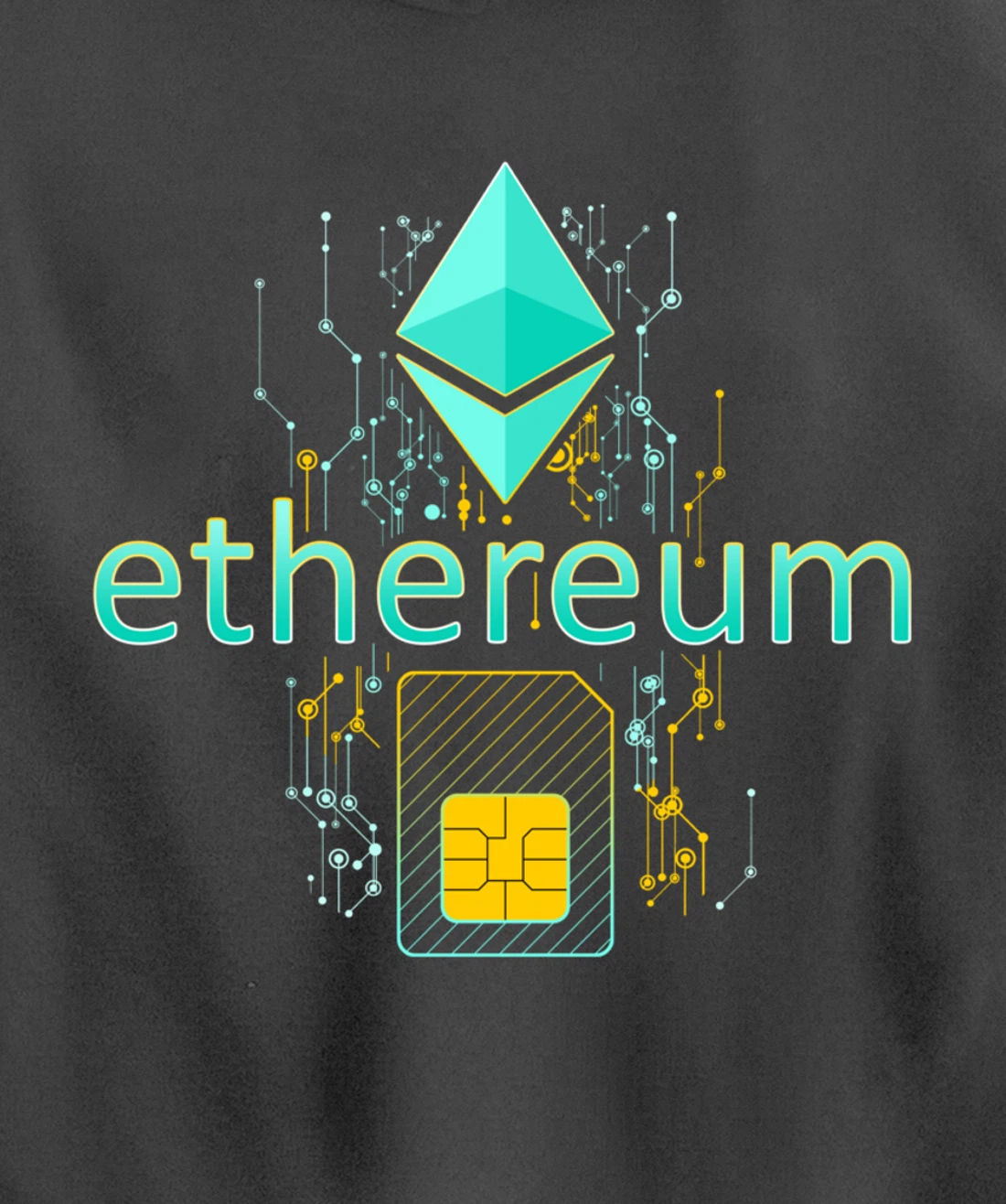 Ethereum Crypto Currency Ethereum Shirt ETH Digital Ethereum Pullover Hoodie