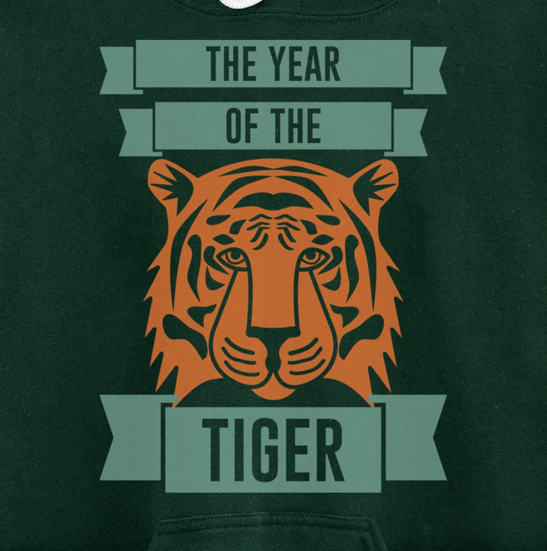 The Year Of The Tiger - Chinese Zodiac & Celebrate New Year Pullover Hoodie