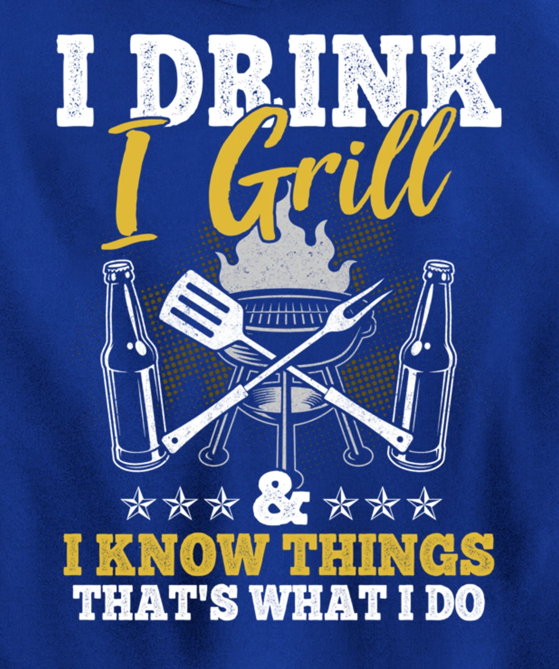 Funny Barbecue Beer Lover Graphic Women Men Meat Smoking BBQ Pullover Hoodie