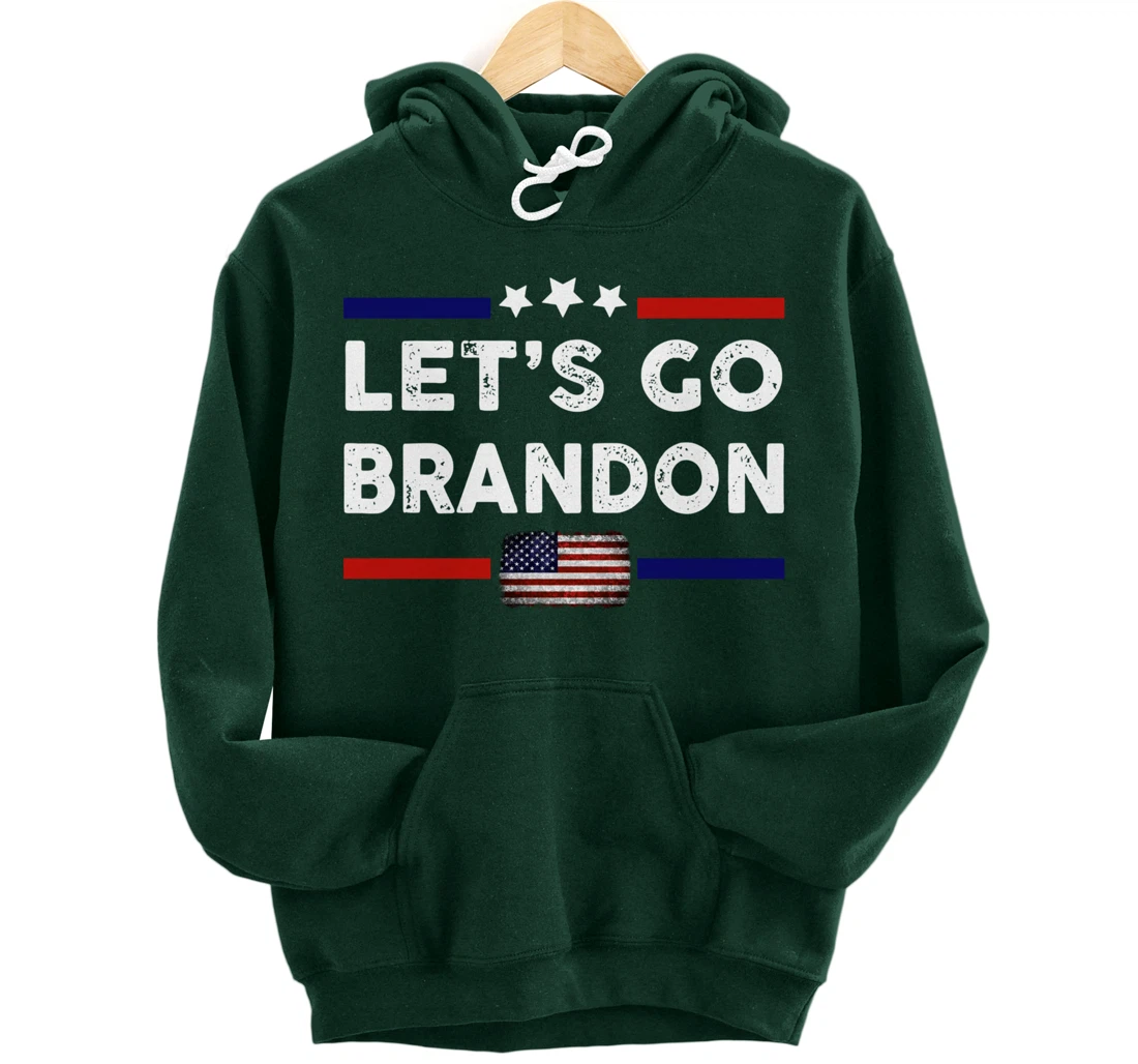 Let's Go Branson Brandon Conservative Anti Liberal Pullover Hoodie