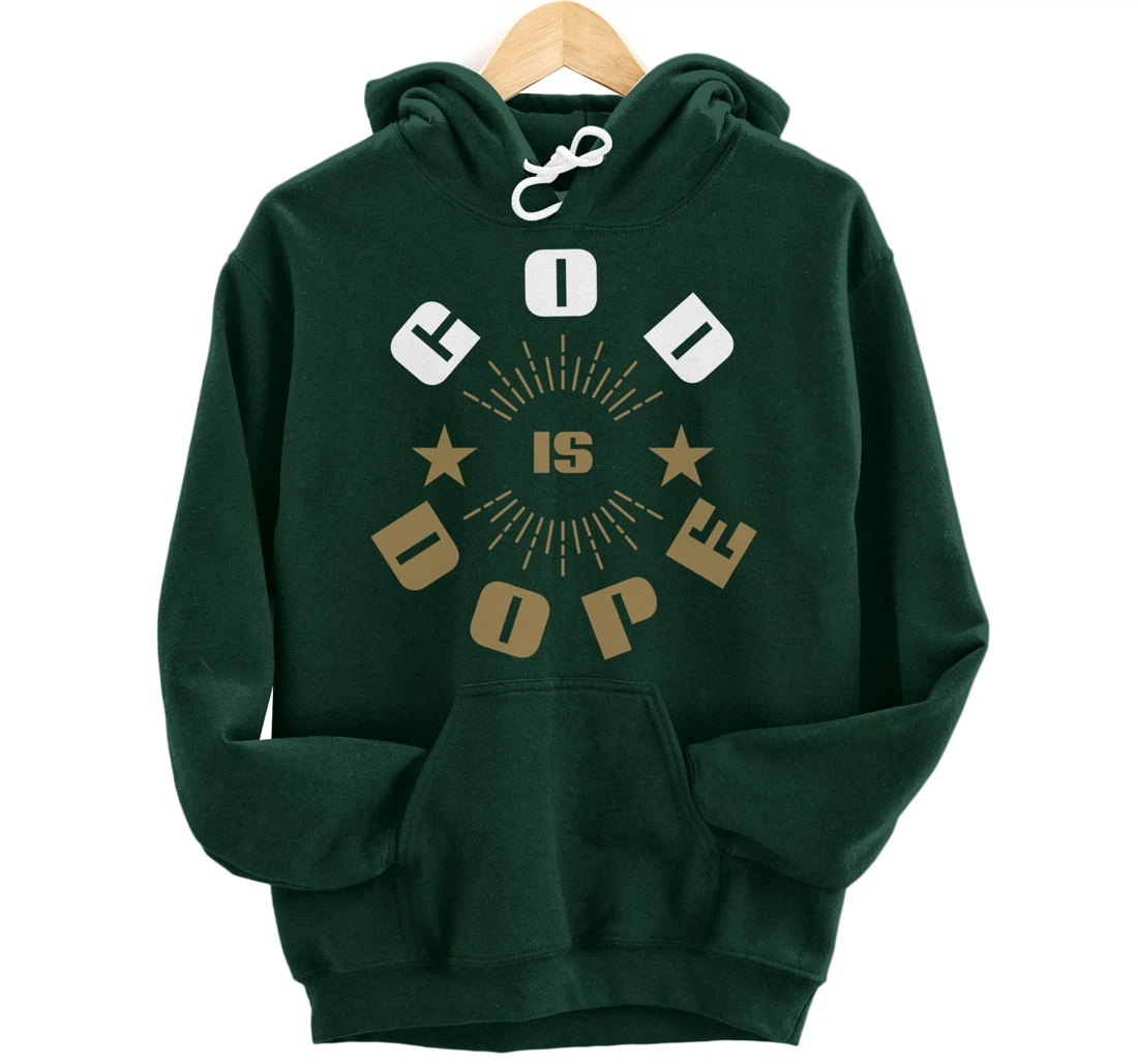 Faithful Believer Spiritual Faith Believer Christian Church Pullover Hoodie