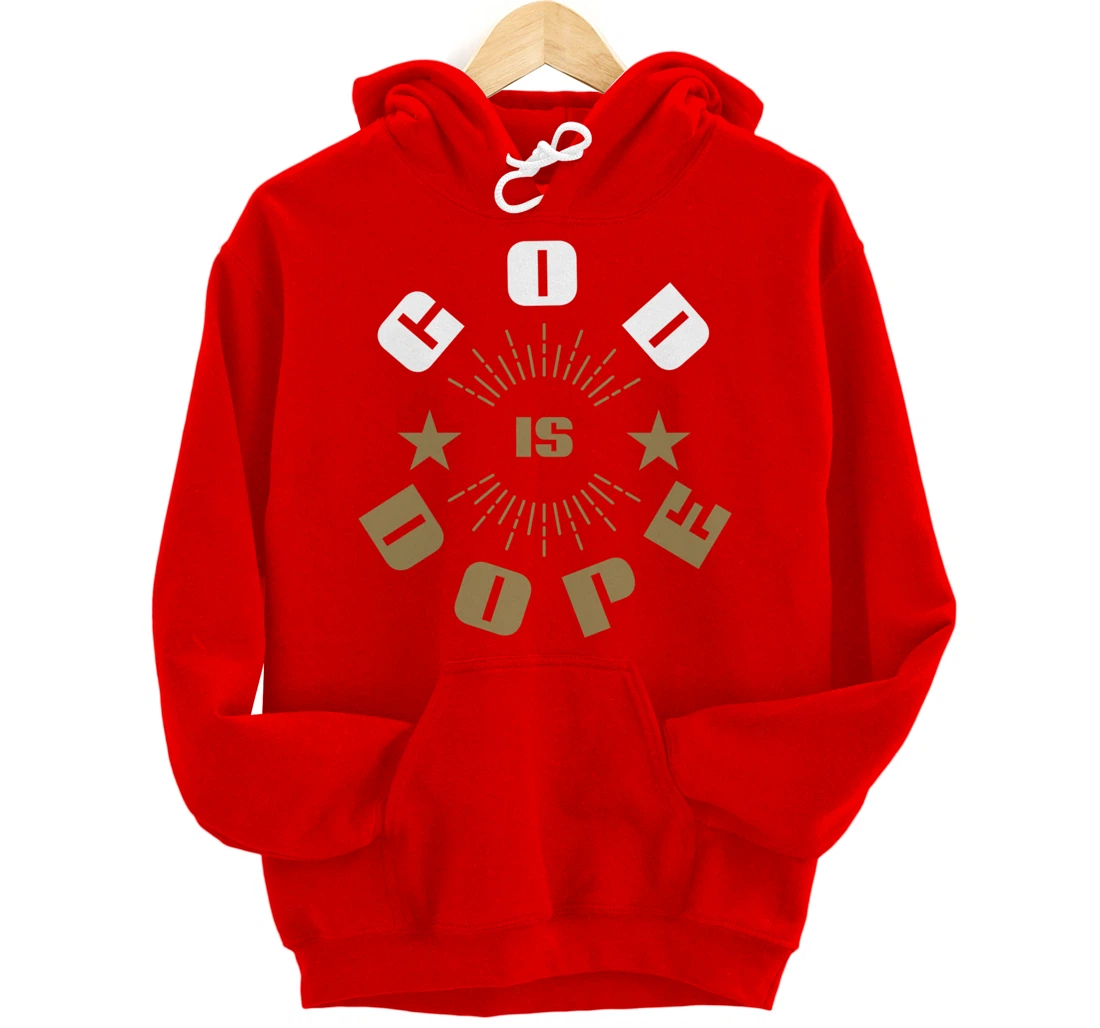 Faithful Believer Spiritual Faith Believer Christian Church Pullover Hoodie