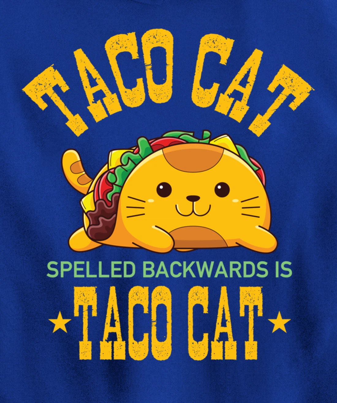Funny Tacocat Cute Kawaii Design Tacos Mexican Food Cat Pullover Hoodie
