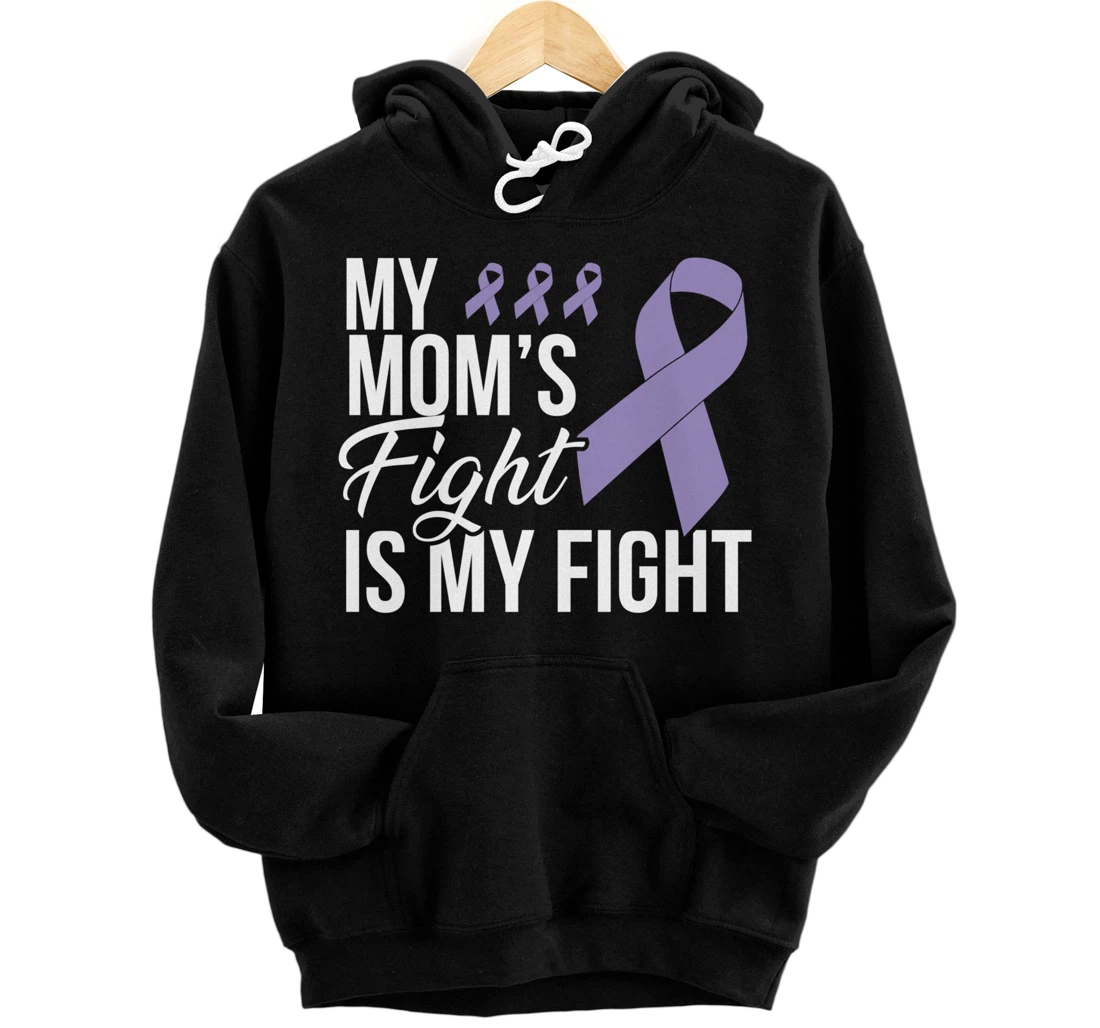 Testicular Cancer Fight Cancer Ribbon Pullover Hoodie