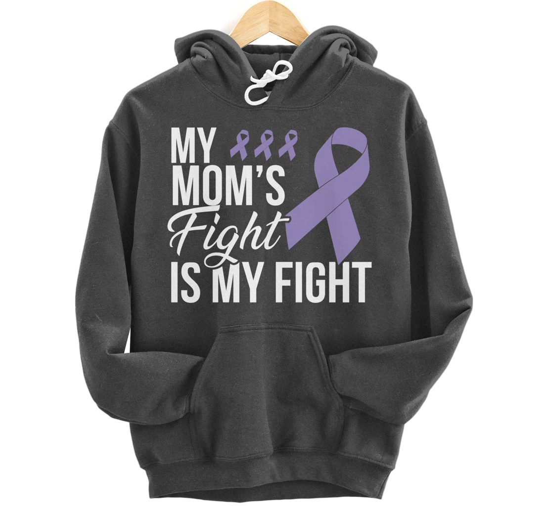 Testicular Cancer Fight Cancer Ribbon Pullover Hoodie