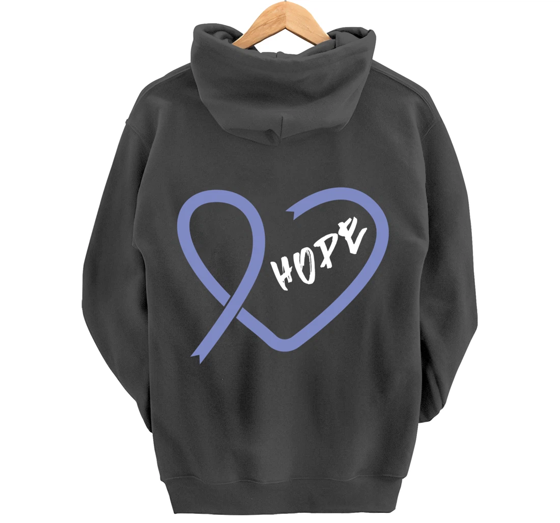 Stomach Cancer Fight Cancer Ribbon Pullover Hoodie