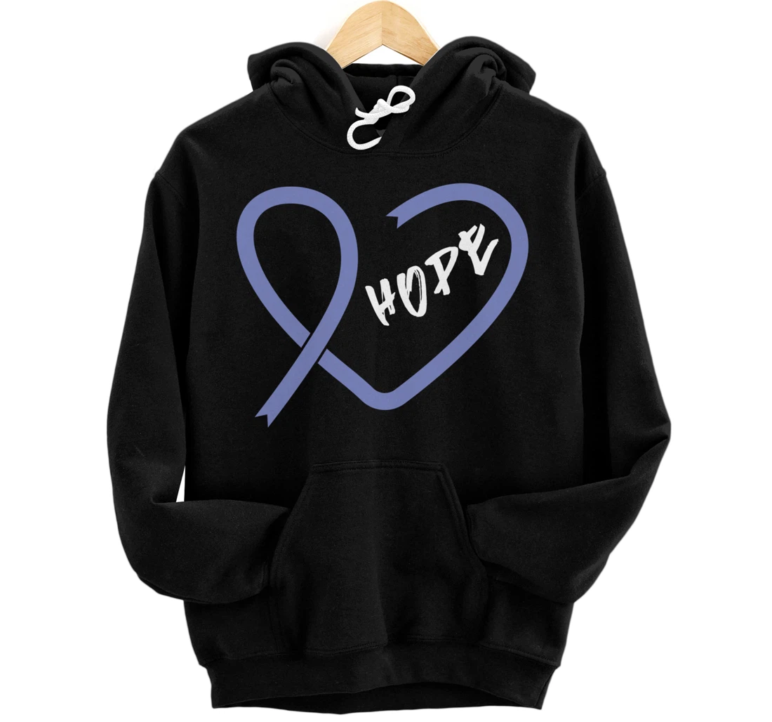 Stomach Cancer Fight Cancer Ribbon Pullover Hoodie