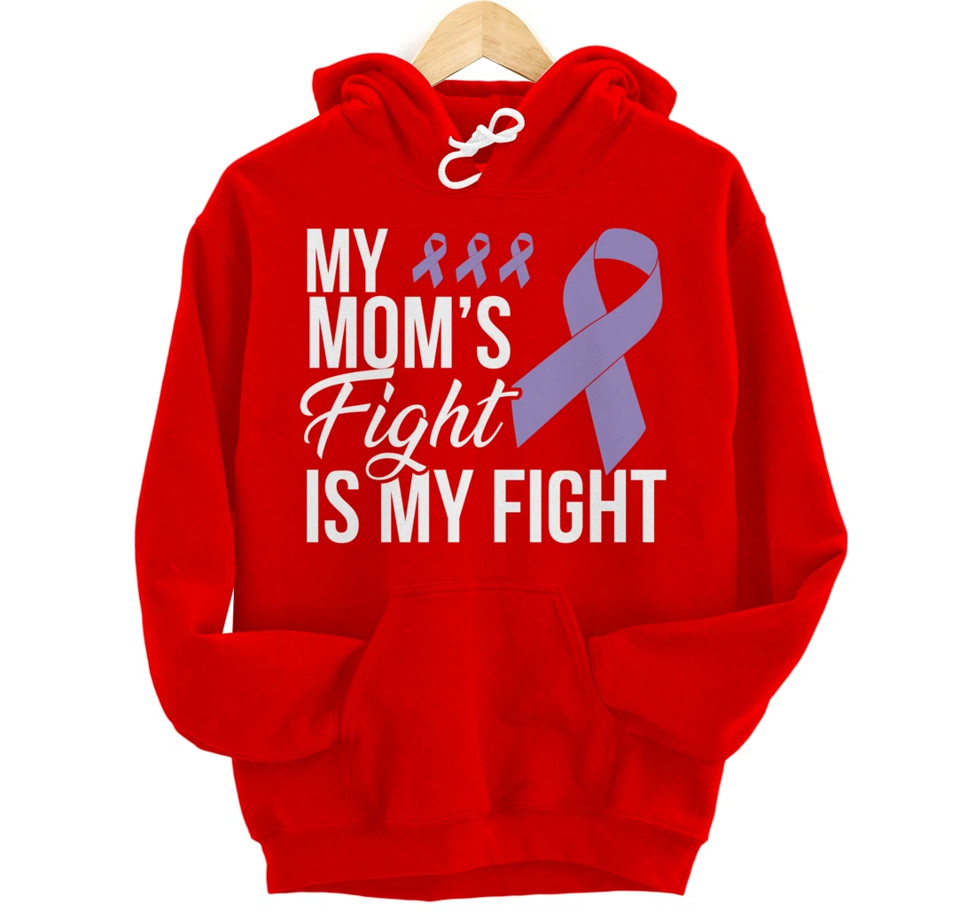 Testicular Cancer Fight Cancer Ribbon Pullover Hoodie