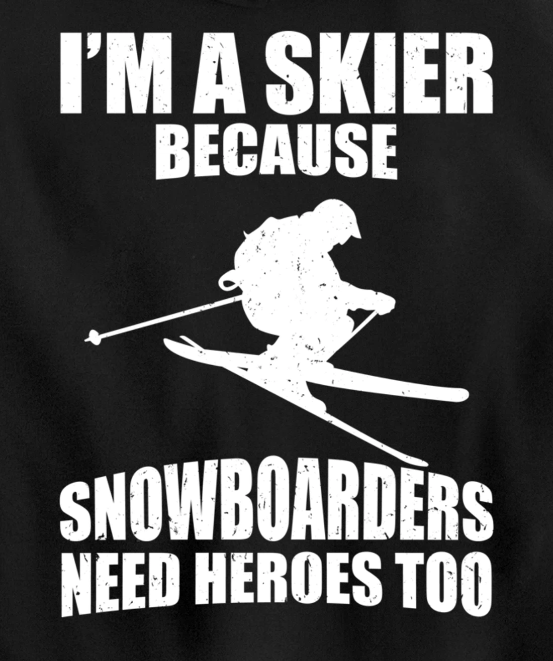 Now & Mountain Holidays Skiing Sport I'm a skier Pullover Hoodie