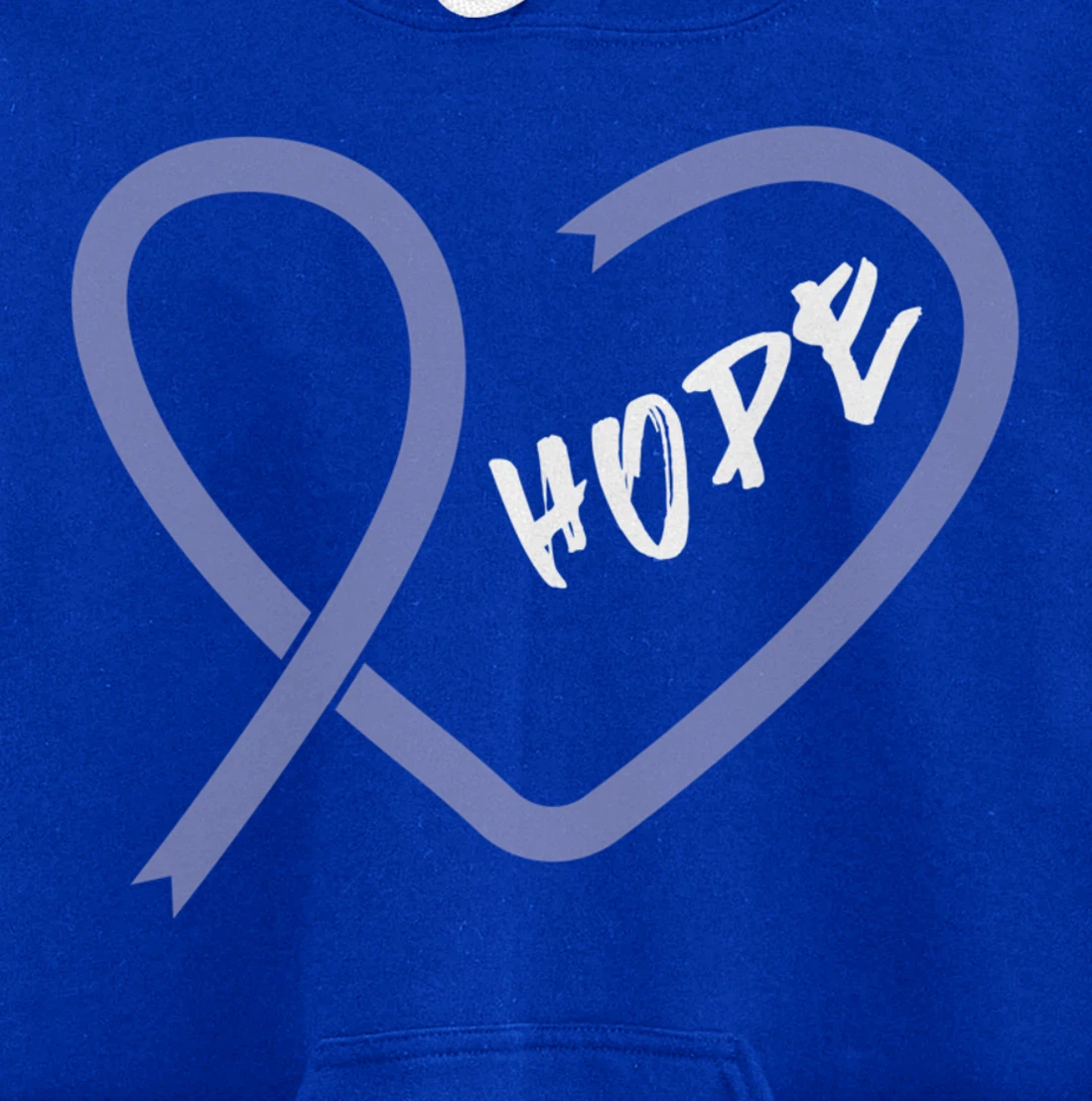 Stomach Cancer Fight Cancer Ribbon Pullover Hoodie