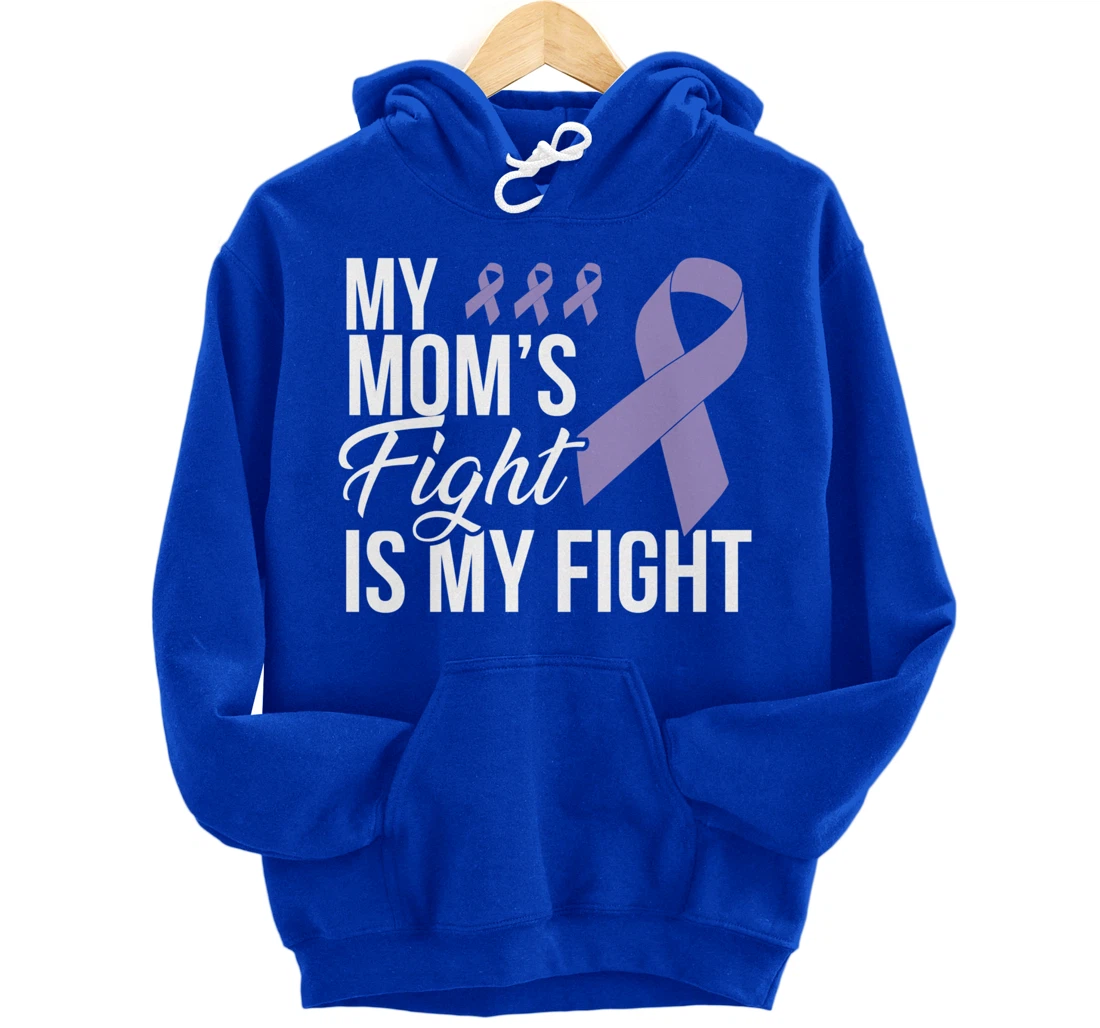 Testicular Cancer Fight Cancer Ribbon Pullover Hoodie