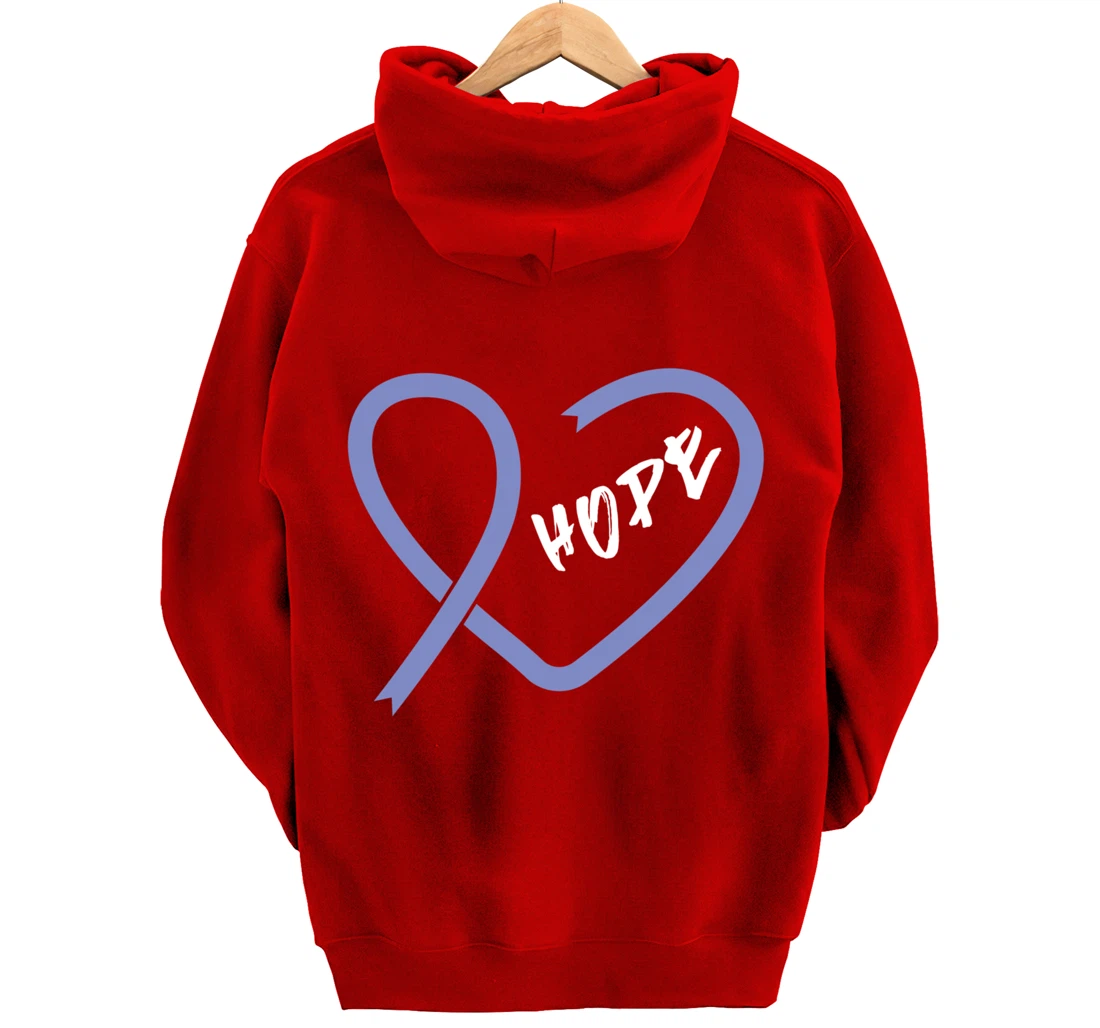 Stomach Cancer Fight Cancer Ribbon Pullover Hoodie