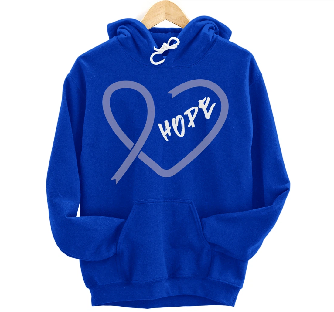 Stomach Cancer Fight Cancer Ribbon Pullover Hoodie