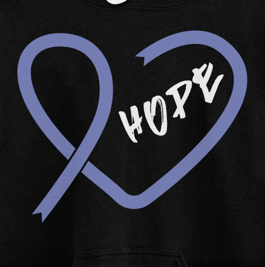 Stomach Cancer Fight Cancer Ribbon Pullover Hoodie