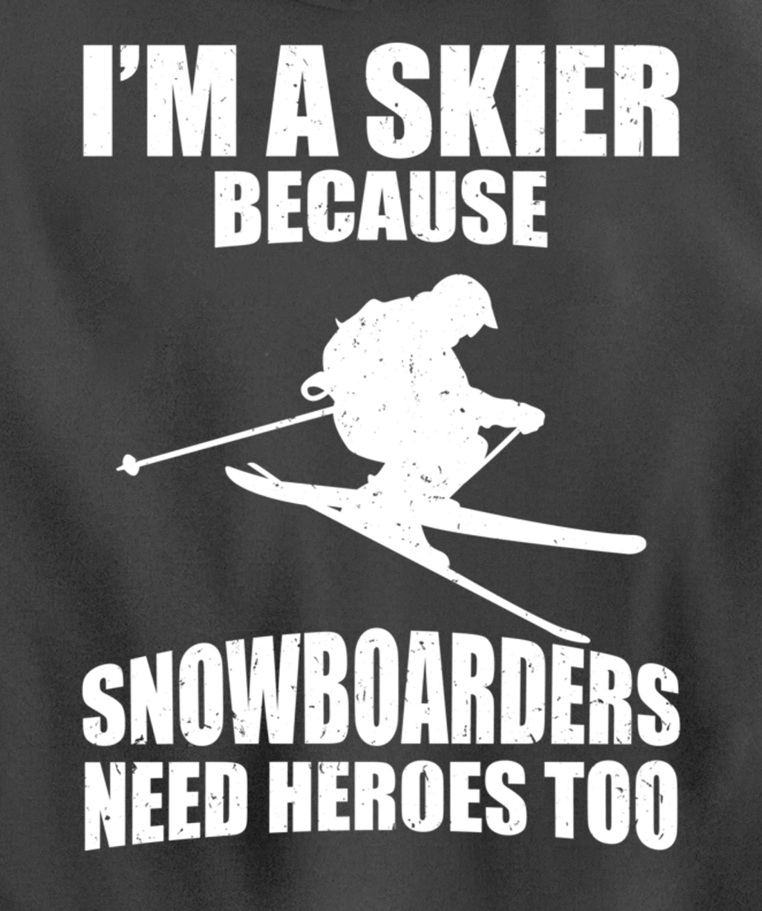 Now & Mountain Holidays Skiing Sport I'm a skier Pullover Hoodie