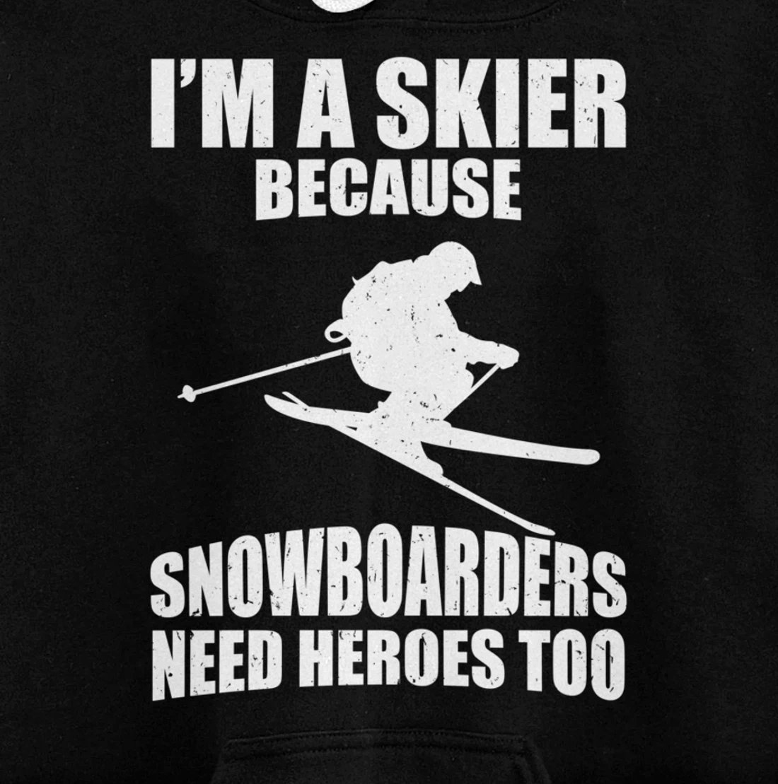 Now & Mountain Holidays Skiing Sport I'm a skier Pullover Hoodie