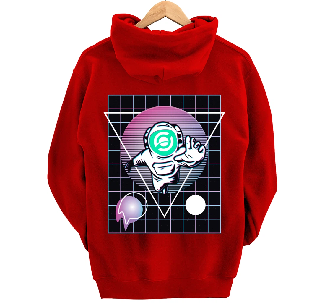 Horizen Crypto Astronaut Outer Space Pullover Hoodie
