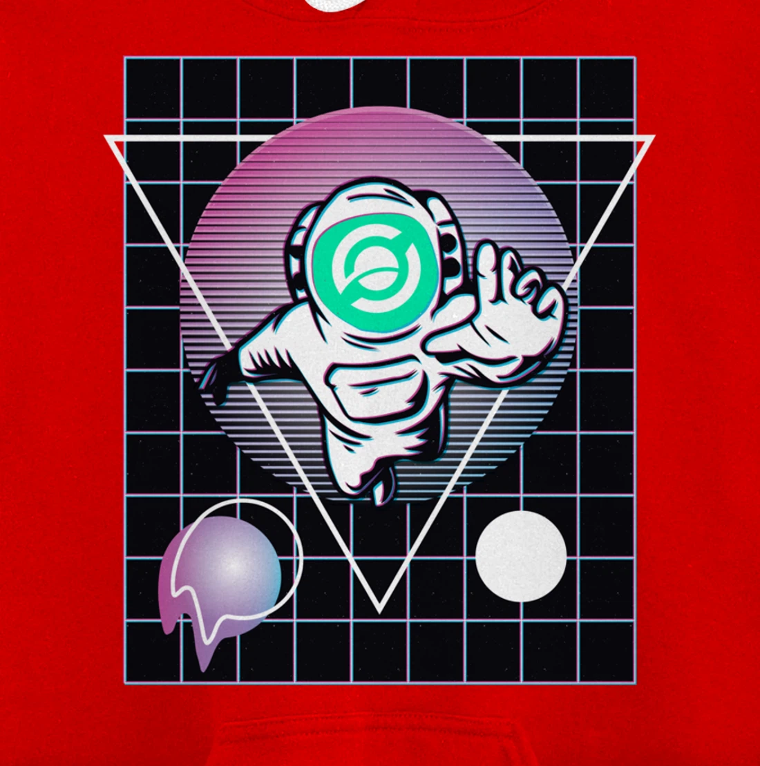 Horizen Crypto Astronaut Outer Space Pullover Hoodie