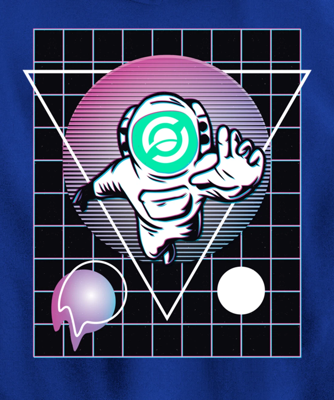 Horizen Crypto Astronaut Outer Space Pullover Hoodie