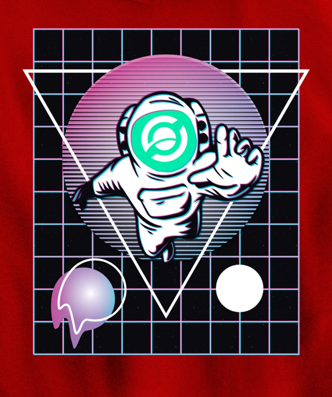 Horizen Crypto Astronaut Outer Space Pullover Hoodie