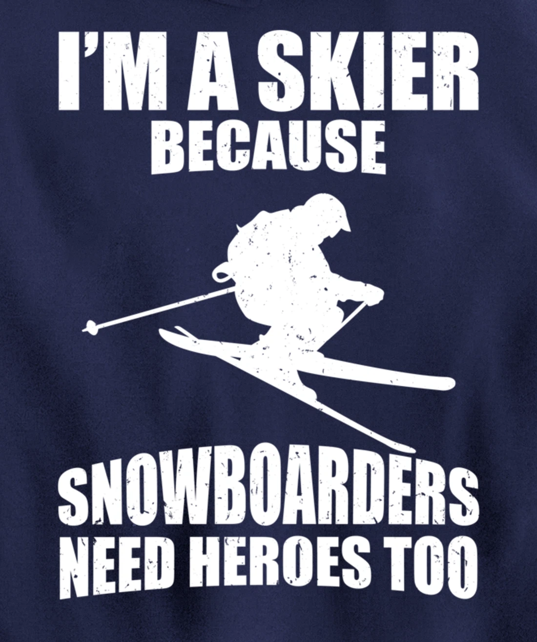 Now & Mountain Holidays Skiing Sport I'm a skier Pullover Hoodie