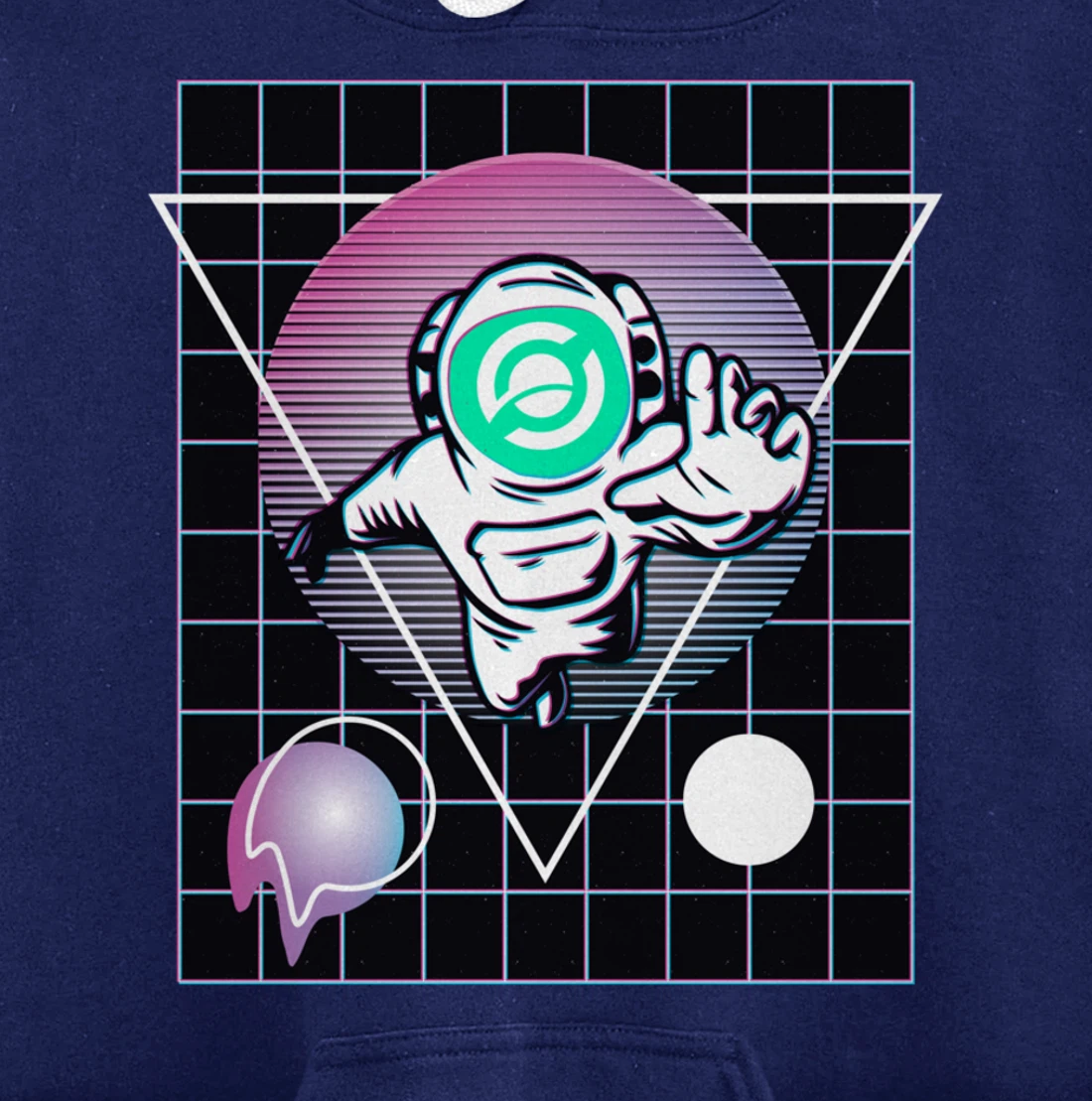 Horizen Crypto Astronaut Outer Space Pullover Hoodie