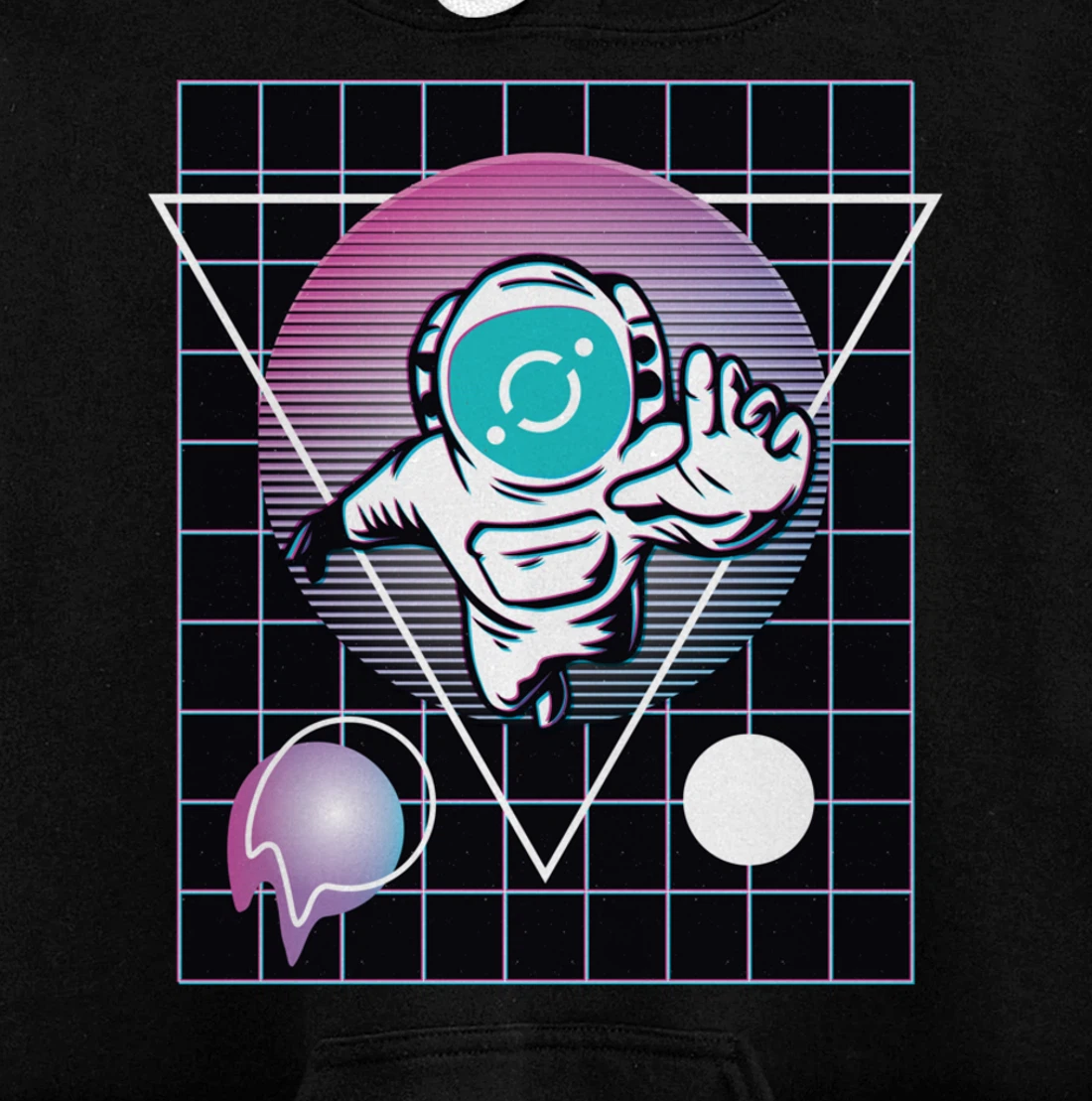 ICON Crypto Astronaut Outer Space Pullover Hoodie