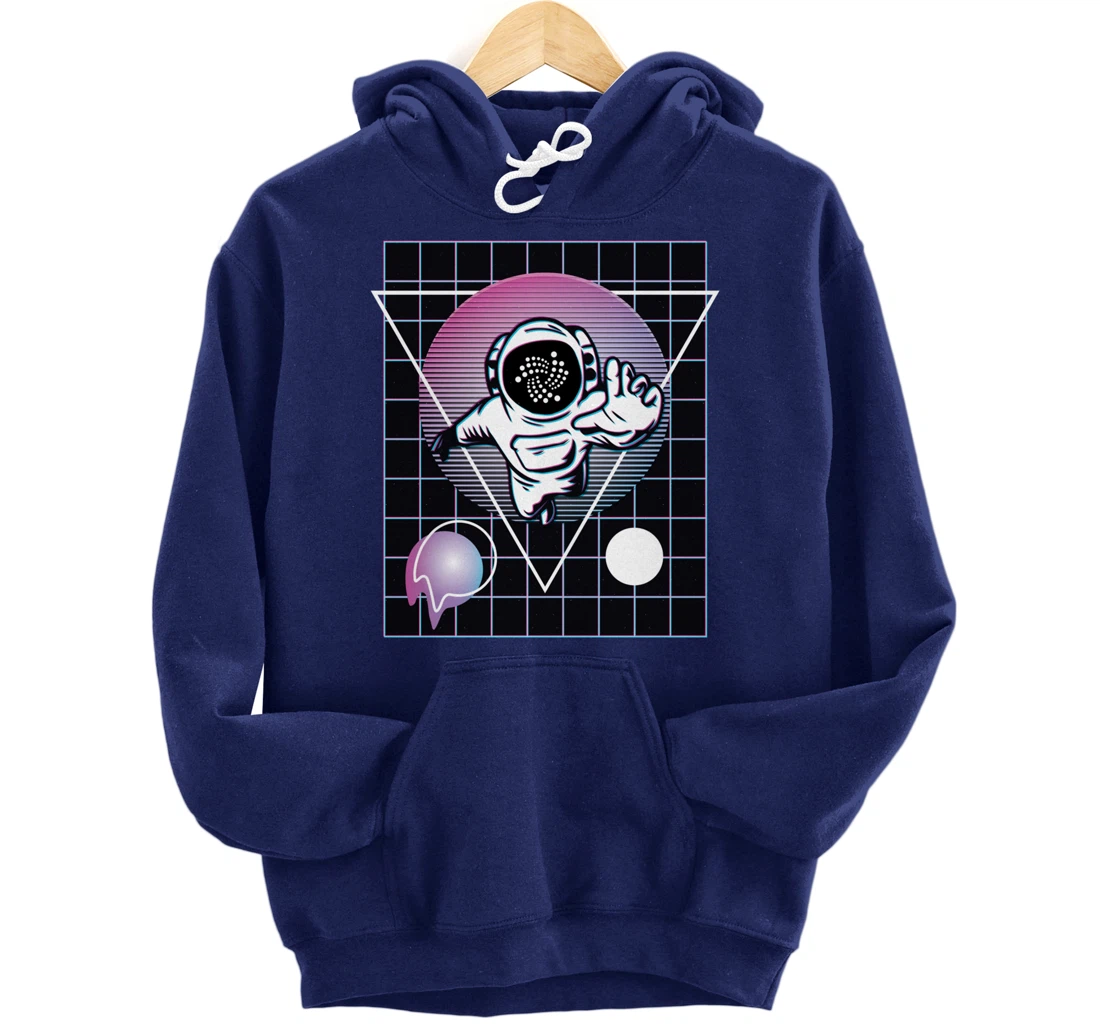 IOTA Crypto Astronaut Outer Space Pullover Hoodie