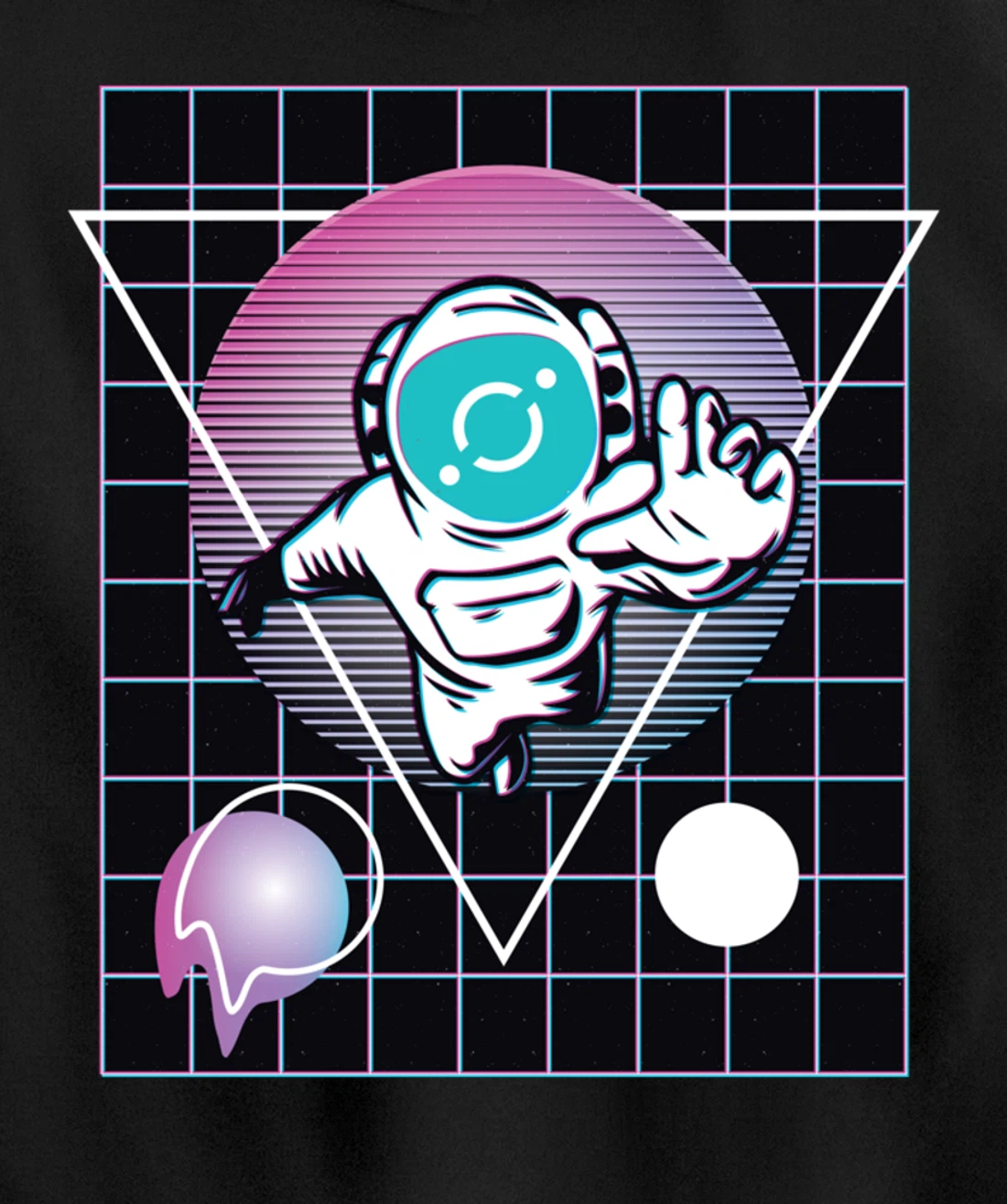 ICON Crypto Astronaut Outer Space Pullover Hoodie