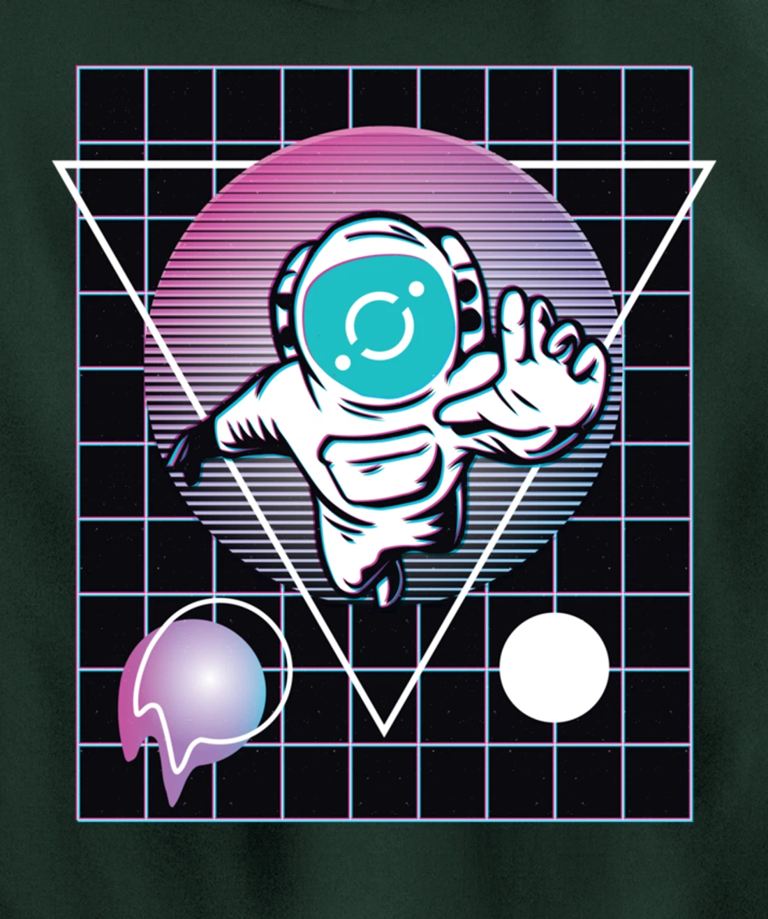 ICON Crypto Astronaut Outer Space Pullover Hoodie