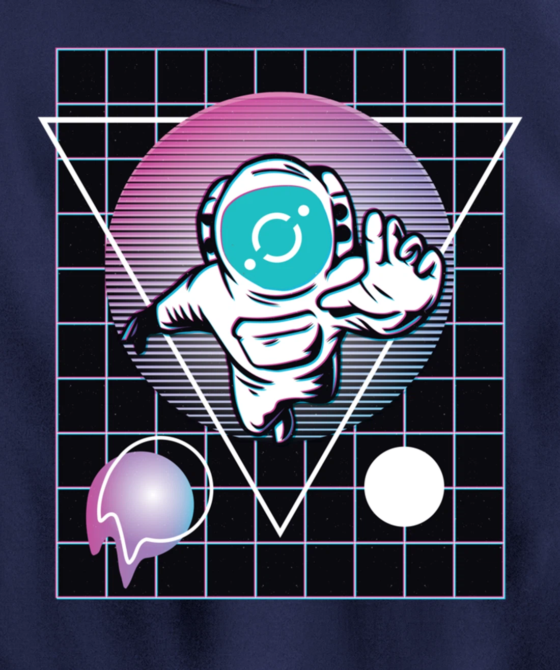 ICON Crypto Astronaut Outer Space Pullover Hoodie