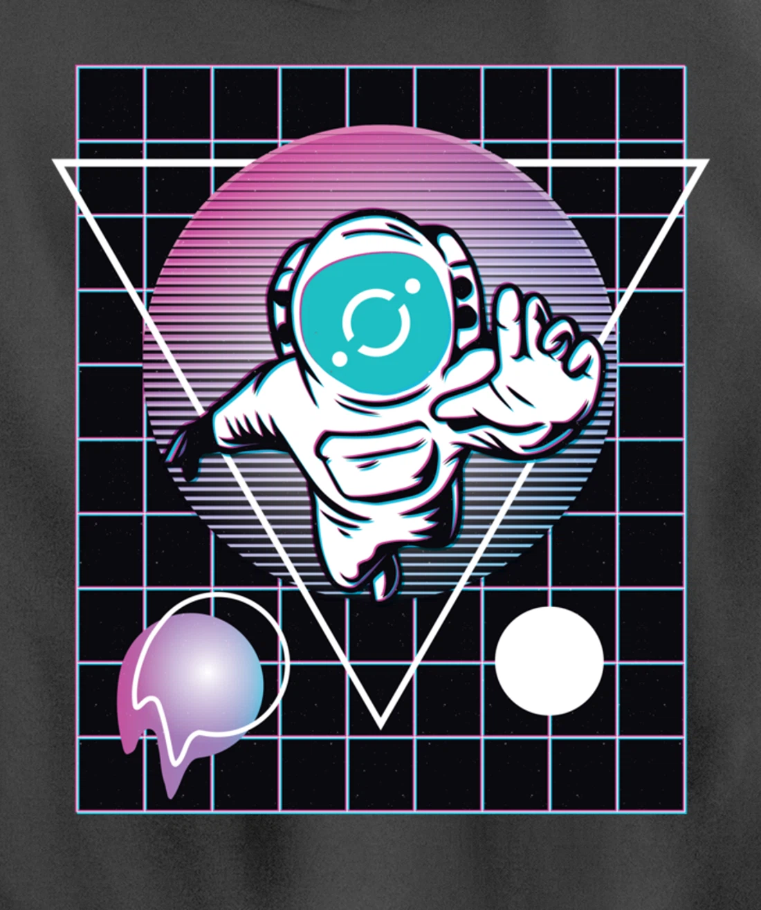 ICON Crypto Astronaut Outer Space Pullover Hoodie