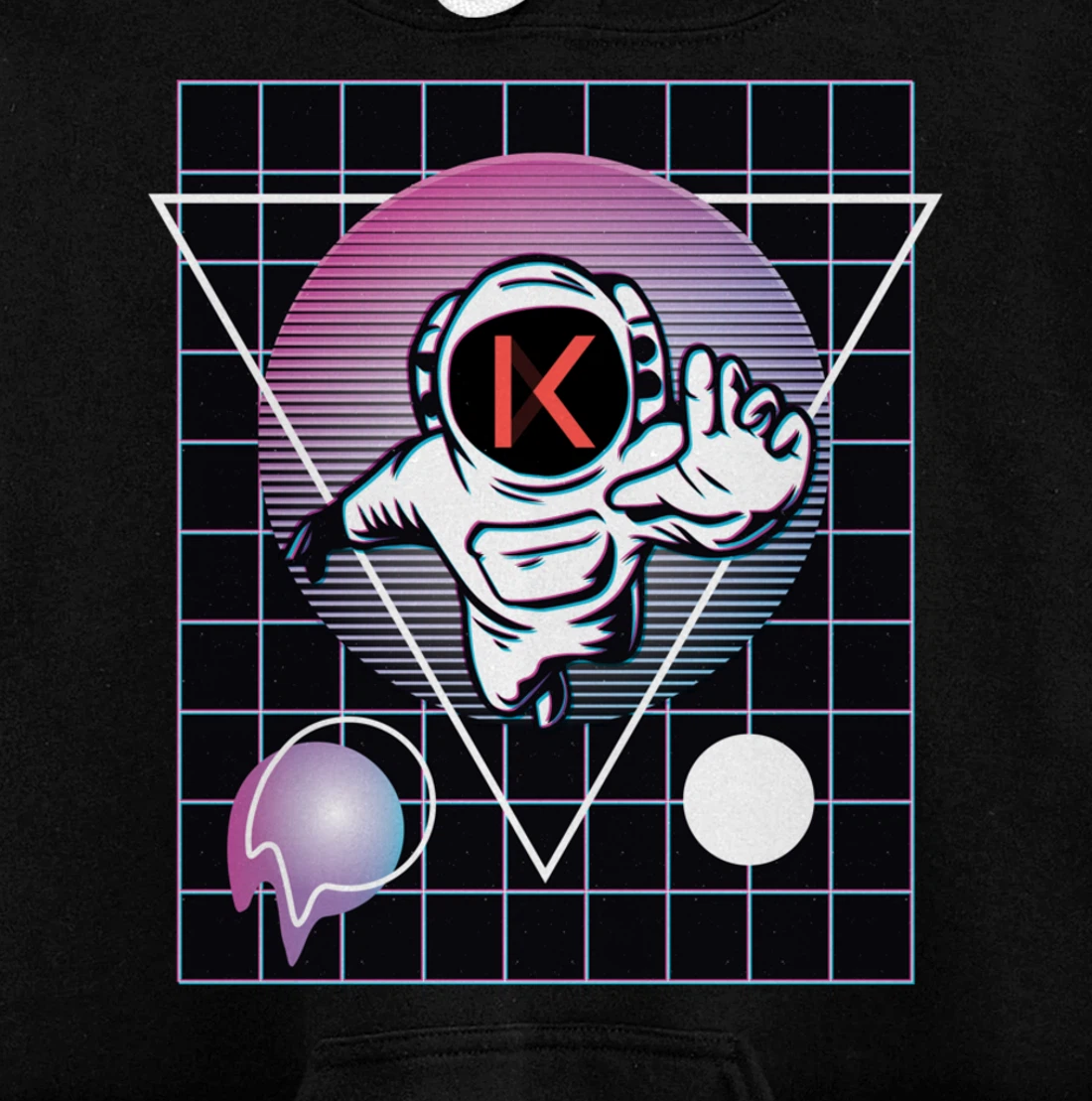 Kava Crypto Astronaut Outer Space Pullover Hoodie